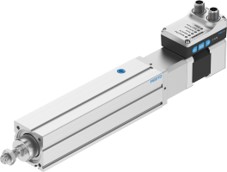 "Сервопневматичні системи позиціонування
Серво-пневматичні системи позиціонування складаються з таких елементів: a саме: Циліндр із системою вимірювання положення і Пропорційний регулюючий клапані Позиціонер. Сервопневматичні системи позиціонування використовуються для переміщення пневматичного циліндра в задане цільове положення при керуванні положенням або для створення заданого цільового зусилля при керуванні силою. Festo є світовим лідером на ринку сервопневматичних систем і пропонує правильні рішення для ваших вимог.

Як працюють сервопневматичні системи позиціонування
В сервопневматиці використовується стиснене повітря , тому сервопневматичні системи позиціонування вважаються особливо «м’якими». Оскільки після того, як відповідний привід зафіксований у своєму положенні, він може бути переміщений або відштовхнутий відповідно великою зовнішньою силою. З точки зору ціни , сервопневматичні системи позиціонування особливо привабливі, коли потрібно переміщувати маси понад 10 кг.

Компоненти сервопневматичних систем позиціонування
Системи вимірювання положення
Системи вимірювання переміщення є важливою частиною сервопневматичних систем позиціонування, оскільки вони забезпечують фактичне значення поточного положення. Діаметр циліндра систем переміщення Festo варіюється від 18 до 100 мм, а довжина ходу - від 100 до 2000 мм. Системи вимірювання положення Festo доступні як у поворотному, так і в лінійному варіанті. Системи вимірювання положення

Системи вимірювання положення

Пропорційні клапани
Пропорційні розподільні клапани використовуються в серво-пневматичних системах позиціонування як виконавчий механізм, що регулює швидкість за допомогою вбудованих давачів тиску. Festo має три різні пропорційні клапани, якими можна керувати аналогово, цифрово або напряму.

Пропорційні розподільники

Позиціонер
Два контролери позиціонування Festo, також відомі як контролери осей, підходять для сервопневматичних систем позиціонування. Приводи, керовані швидкодіючим Soft Stop CPX-CMPX , м’яко та без ударів переміщують у кінцеве положення. CPX-CMAX був розроблений для простого сервопневматичного керування різноманітними пневматичними лінійними або роторними приводами.Електричні циліндри та каретки
З електричними циліндрами Festo ви можете використовувати лінійний привід із штоком для створення необхідного зусиллля та швидкості, щоб ідеально реалізувати різні робочі процеси у вашій системі. Наші компактні електроцилідри з напрямними також розроблені для широкого спектру використання в різних сферах застосування. У нашому асортименті ви знайдете широкий вибір різних електроциліндрів і мініосей.

Ви можете знайти більше продуктів тут: Електроприводи

Визначення електричного циліндра
Електричний циліндр - це привід, який виконує лінійний рух за допомогою серводвигуна або крокового двигуна. Він складається з кулькогвинтової передачі і штока, який висувається і втягується, що створює лінійний рух, подібний до пневматичного циліндра. Електричні циліндри можна використовувати в різноманітних рішеннях, таких як складання, пакування та інших сферах автоматизації виробництва, а також робототехніці та обробці матеріалів.

Відмінність: електричні циліндри та пневматичні циліндри
На відміну від пневматичних циліндрів, які використовують стиснене повітря, електричні циліндри використовують електродвигуни для створення лінійного руху. Електричні циліндри, також відомі як електричні приводи, зазвичай точніші та пропонують кращий контроль руху, ніж пневматичні циліндри. Електричні циліндри також мають ту перевагу, що вони тихіші, ніж пневматичні. Пневматичні циліндри використовують повітря під тиском, щоб створити рух, який може видавати шиплячий звук, коли повітря випускається. З іншого боку, з електричними циліндрами рух генерується майже безшумно за допомогою електрики.

Області застосування електроциліндрів
Електричні циліндри мають широкий спектр можливих застосувань у різних секторах, таких як складання, пакування та автоматизація виробництва, а також робототехніці та транспортуванні матеріалів. У робототехніці або транспортних технологіях привід можна використовувати для переміщення, вирівнювання та маніпулювання об’єктами. У виробничій автоматизації лінійний привід можна використовувати для автоматизації таких завдань, як складання та пакування (наприклад, деталь можна перемістити в правильне положення для складання або виріб можна вибрати та помістити в пакувальний контейнер). З іншого боку, у транспортуванні матеріалів рух можна використовувати для переміщення та позиціонування об’єктів на складах та в інших середовищах (наприклад, для переміщення піддону з товарами з одного місця в інше або для регулювання висоти конвеєрної стрічки).

Визначення електричних осей
Електричні осі - це пристрої, які перетворюють обертальний рух серводвигуна або крокового двигуна в лінійний рух. Електромеханічне рішення складається з двигуна, гвинта або кульково-гвинтової передачі та каретки, яка рухається по напрямній. Лінійні осі часто використовуються в рішеннях, які вимагають точного, контрольованого лінійного руху, наприклад, у технологіях транспортування чи робототехніці, у верстатах або автоматизації фабрик, у технологіях складання чи в пакувальній промисловості."